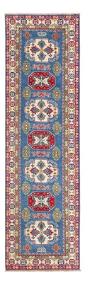 Tapis de couloir Tapis Ziegler - Kazak - 281 x 80 cm - bleu