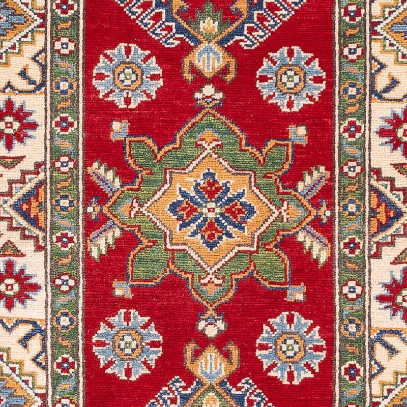 Tapis de couloir Tapis Ziegler - Kazak - 293 x 76 cm - rouge