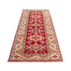 Tapis de couloir Tapis Ziegler - Kazak - 293 x 76 cm - rouge