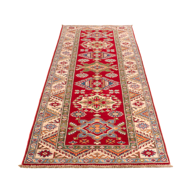 Tapis de couloir Tapis Ziegler - Kazak - 293 x 76 cm - rouge
