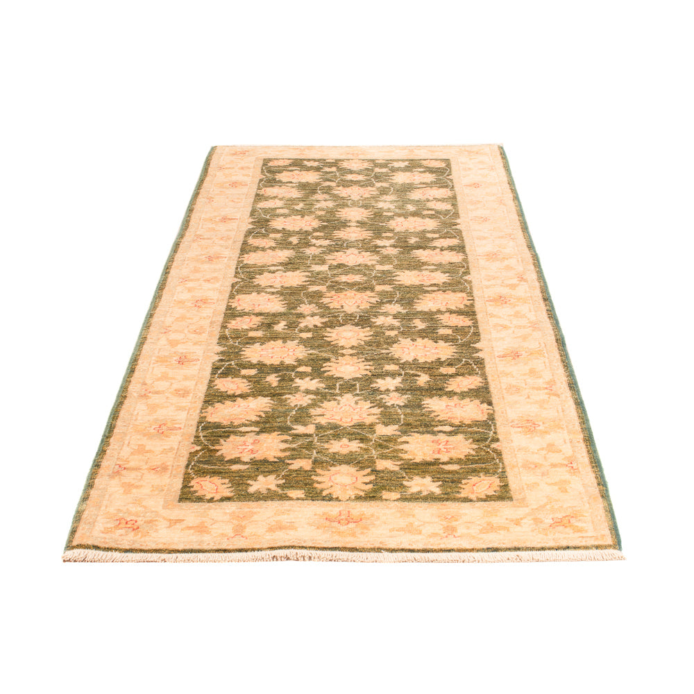 Tapis de couloir Tapis Ziegler - 246 x 82 cm - vert olive