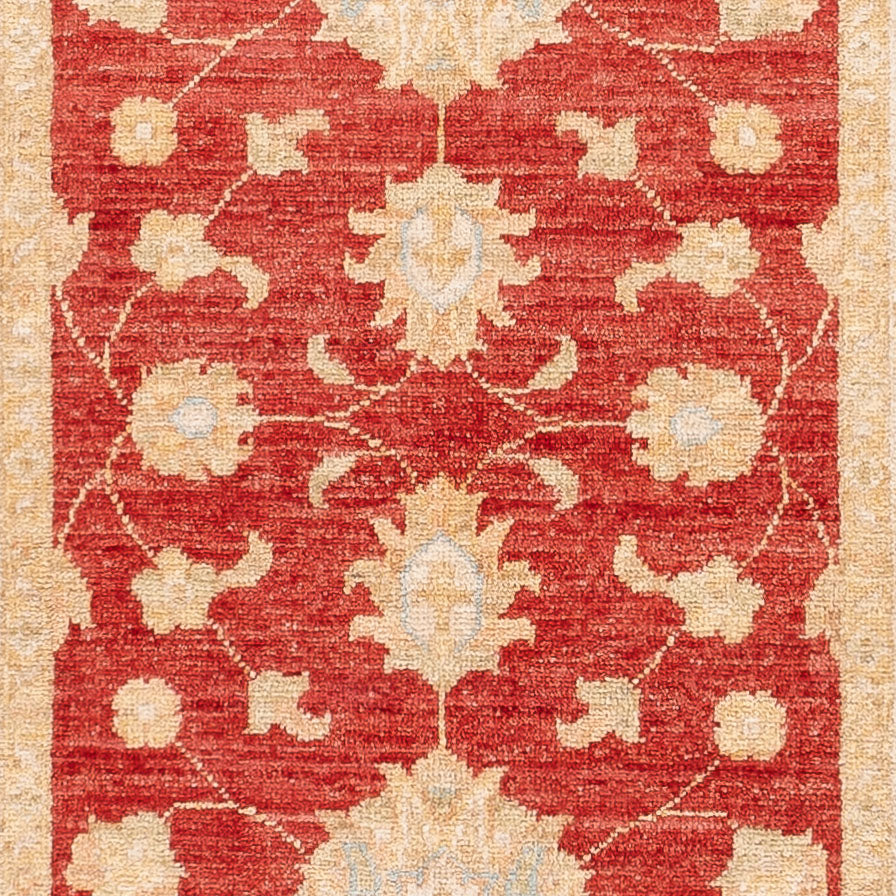 Tapis de couloir Tapis Ziegler - 250 x 80 cm - rouge