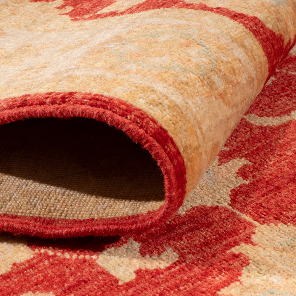 Tapis de couloir Tapis Ziegler - 250 x 80 cm - rouge