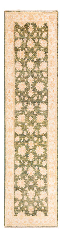 Tapis de couloir Tapis Ziegler - 295 x 80 cm - vert olive