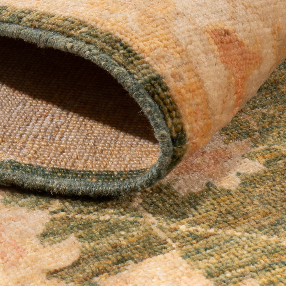 Tapis de couloir Tapis Ziegler - 295 x 80 cm - vert olive