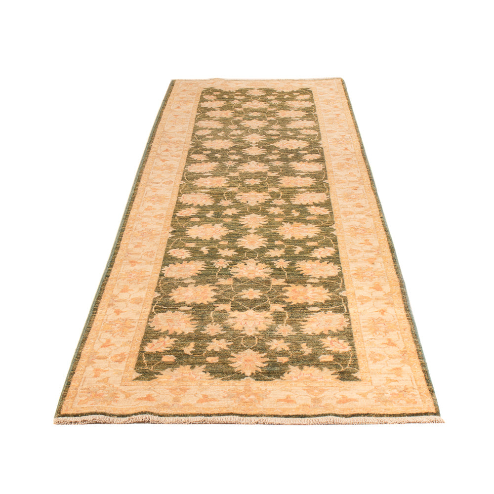 Tapis de couloir Tapis Ziegler - 295 x 80 cm - vert olive
