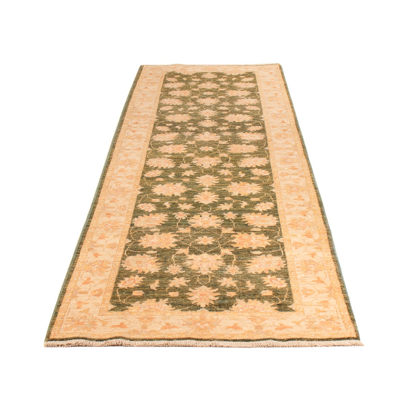 Tapis de couloir Tapis Ziegler - 295 x 80 cm - vert olive