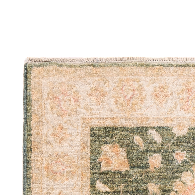 Tapis de couloir Tapis Ziegler - 297 x 85 cm - vert olive