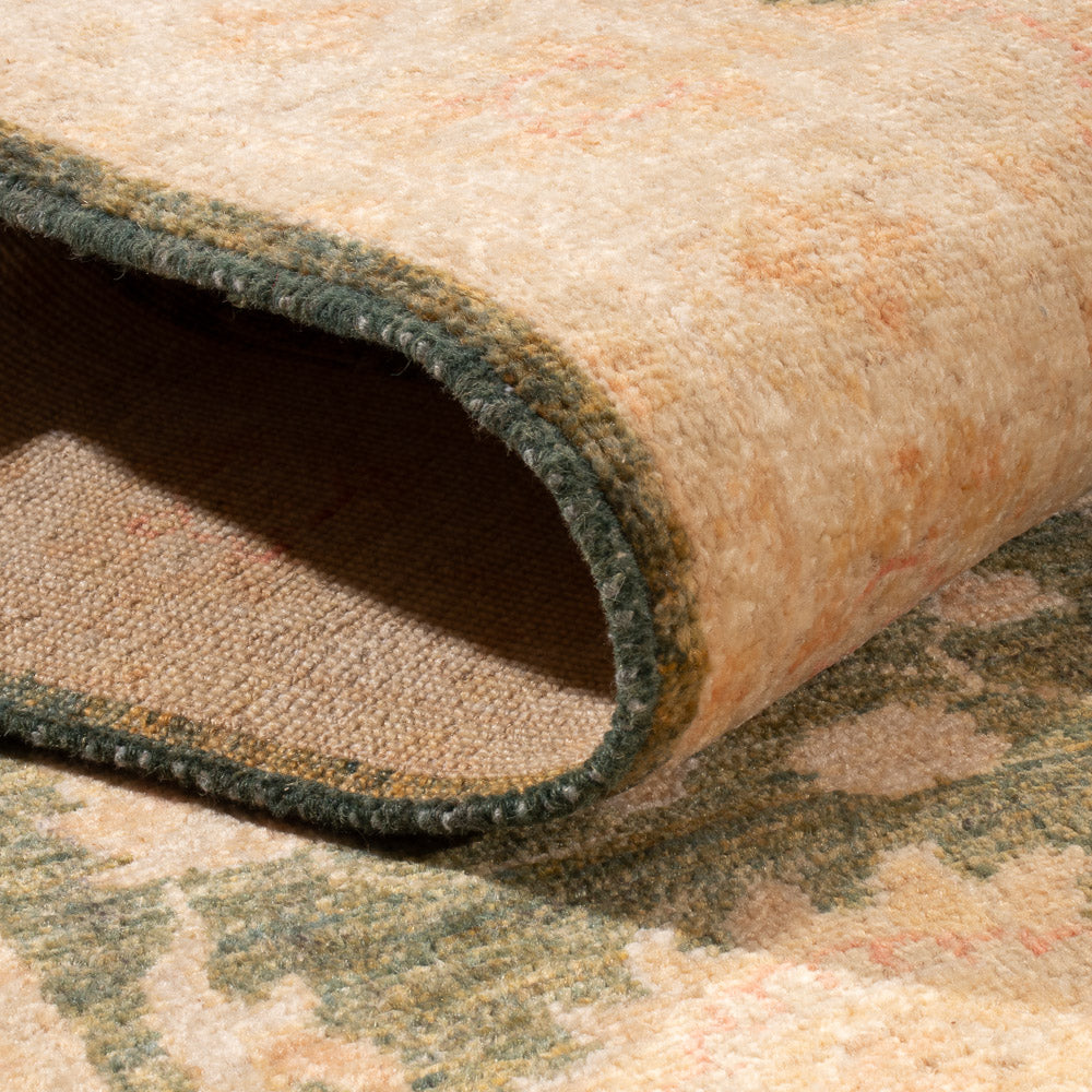 Tapis de couloir Tapis Ziegler - 297 x 85 cm - vert olive