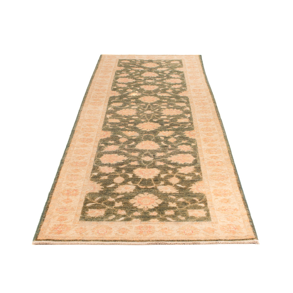 Tapis de couloir Tapis Ziegler - 297 x 85 cm - vert olive