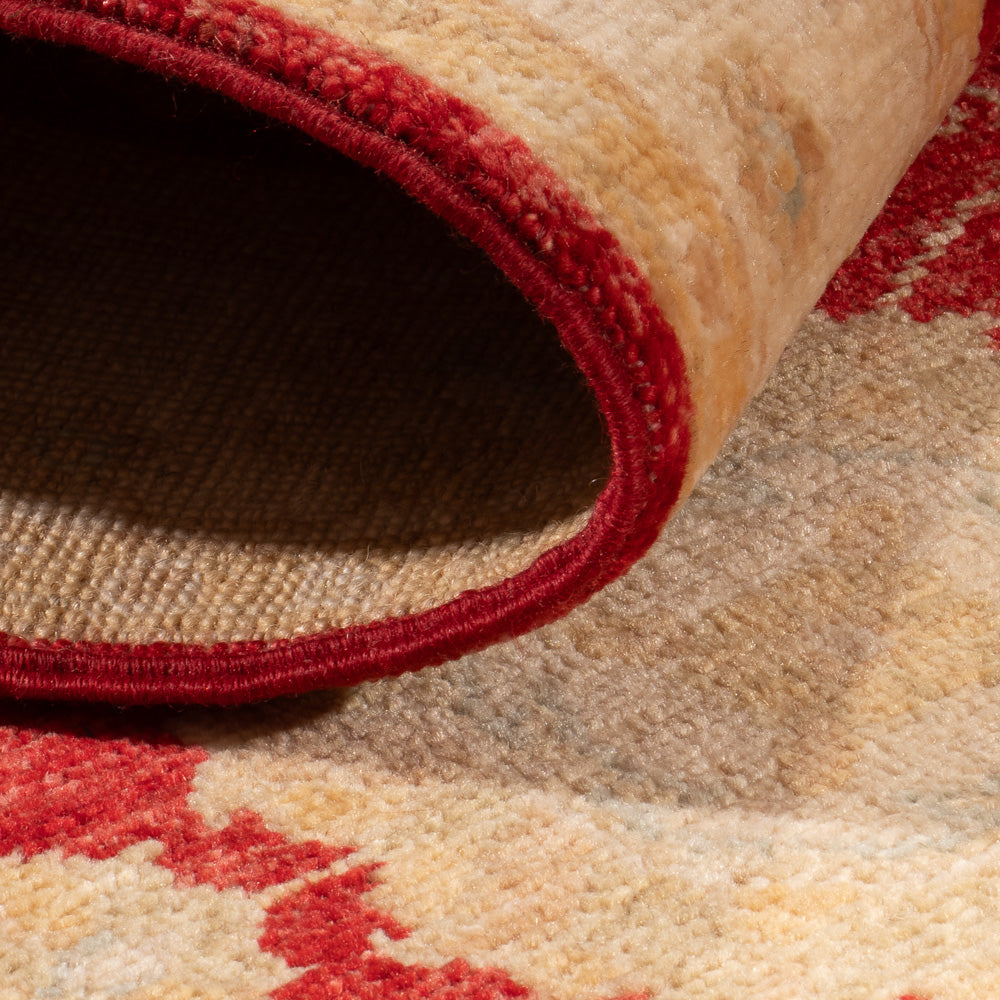 Tapis de couloir Tapis Ziegler - 255 x 61 cm - rouge