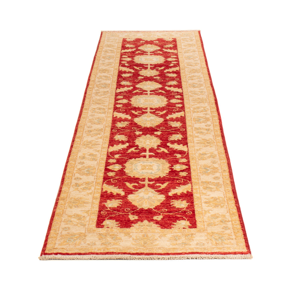 Tapis de couloir Tapis Ziegler - 255 x 61 cm - rouge