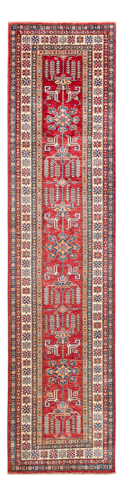 Tapis de couloir Tapis Ziegler - Kazak - 294 x 71 cm - rouge