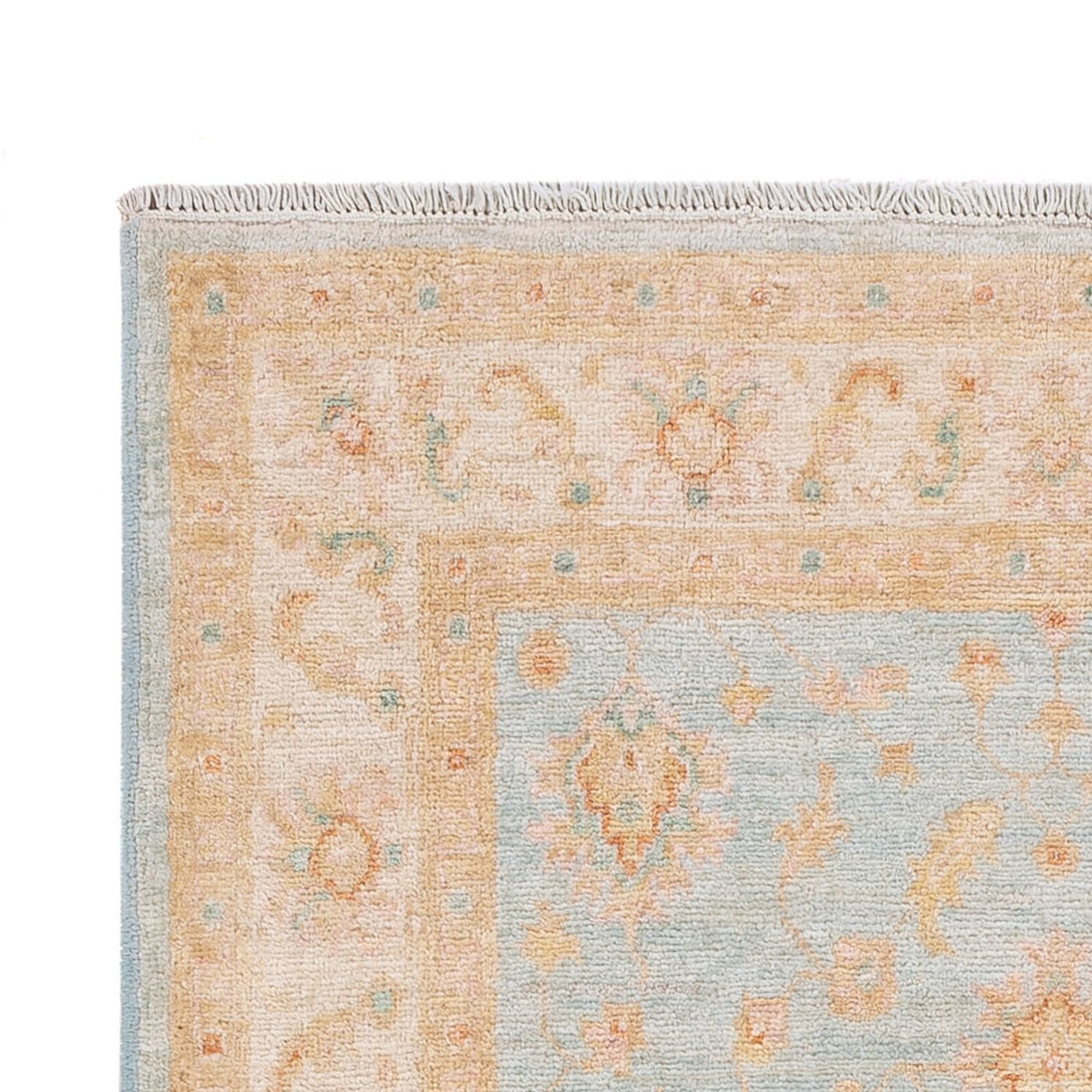 Tapis Ziegler - 160 x 98 cm - aqua