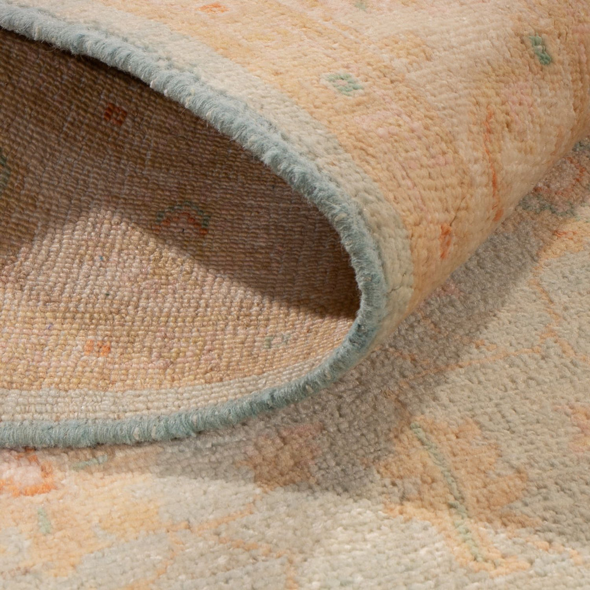 Tapis Ziegler - 160 x 98 cm - aqua