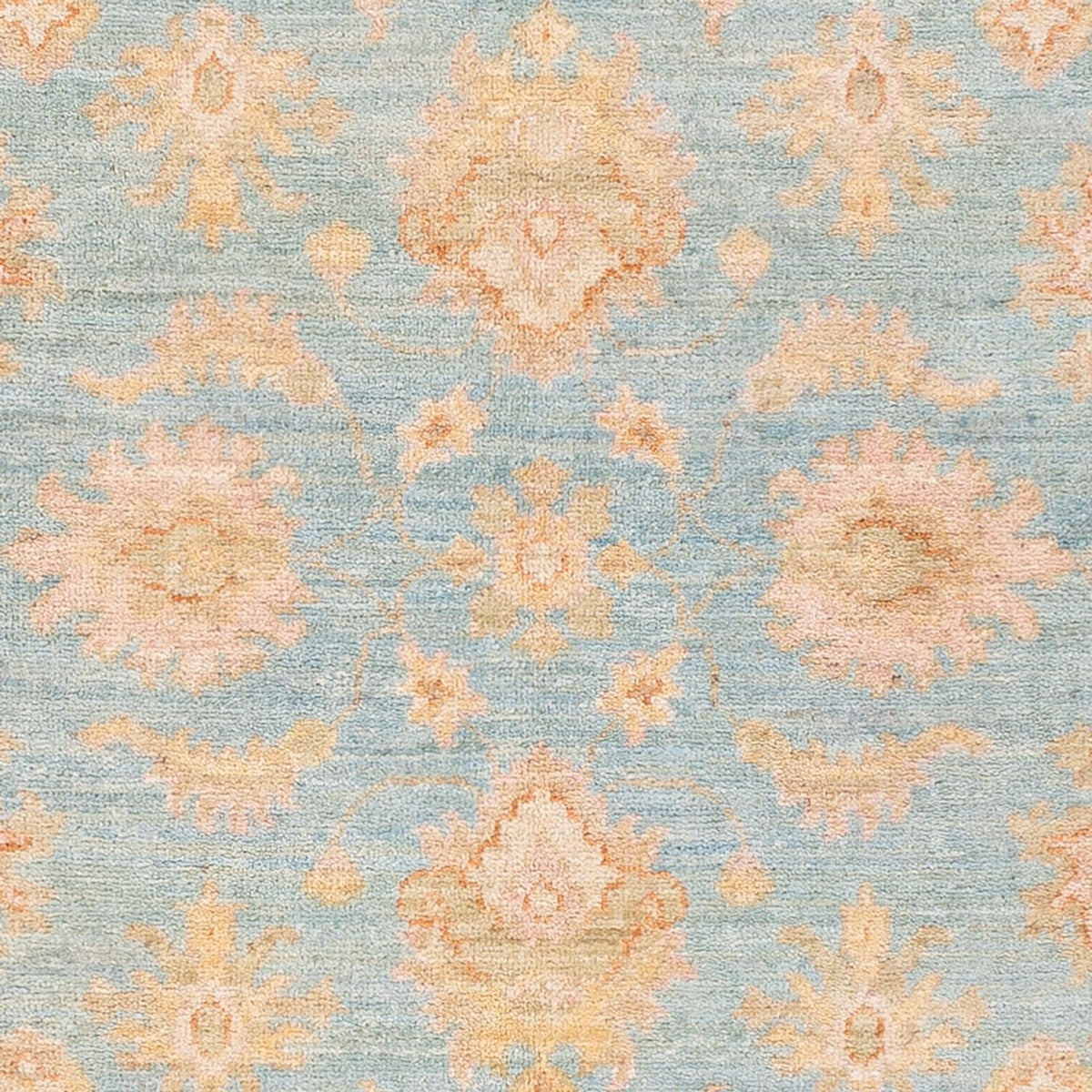 Tapis Ziegler - 145 x 99 cm - bleu clair