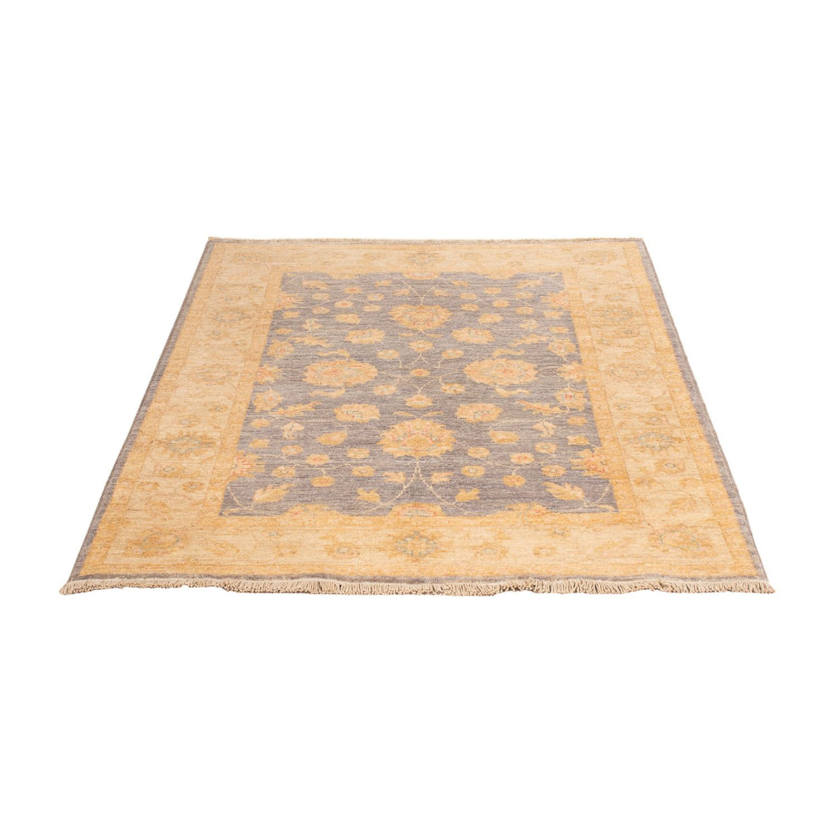 Tapis Ziegler - 149 x 100 cm - bleu pétrole