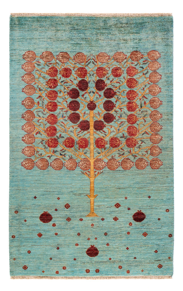 Tapis Ziegler - Ariana - 158 x 100 cm - turquoise