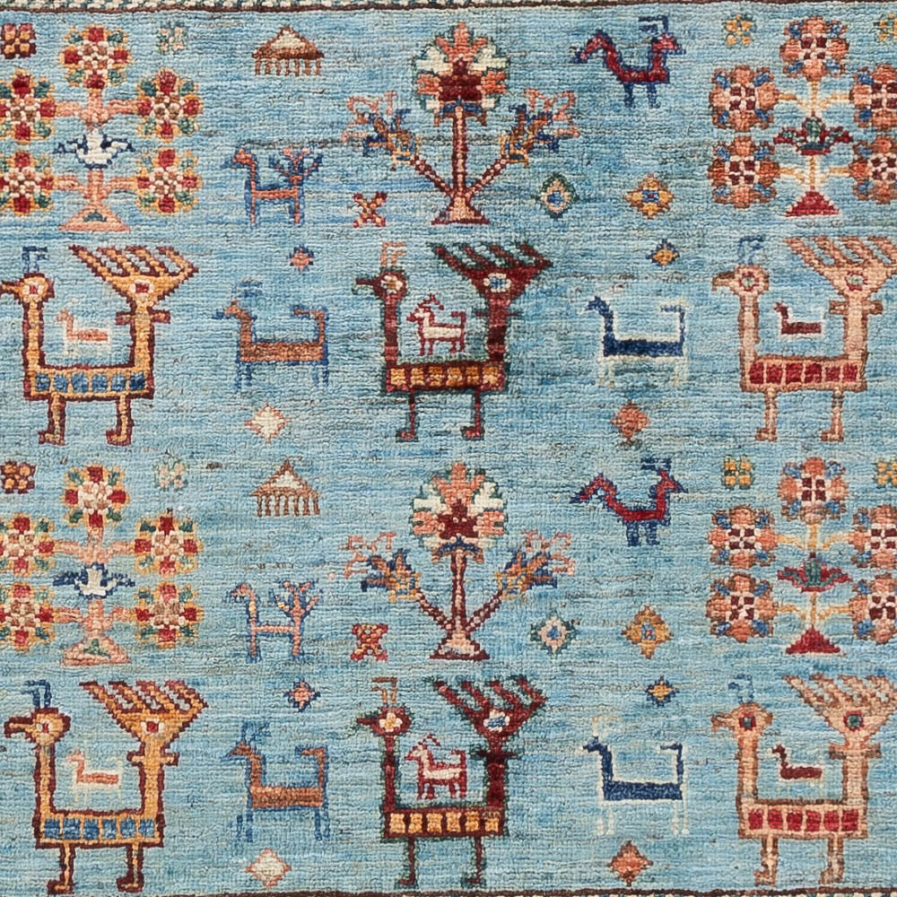 Tapis Ziegler - Ariana - 154 x 99 cm - bleu clair