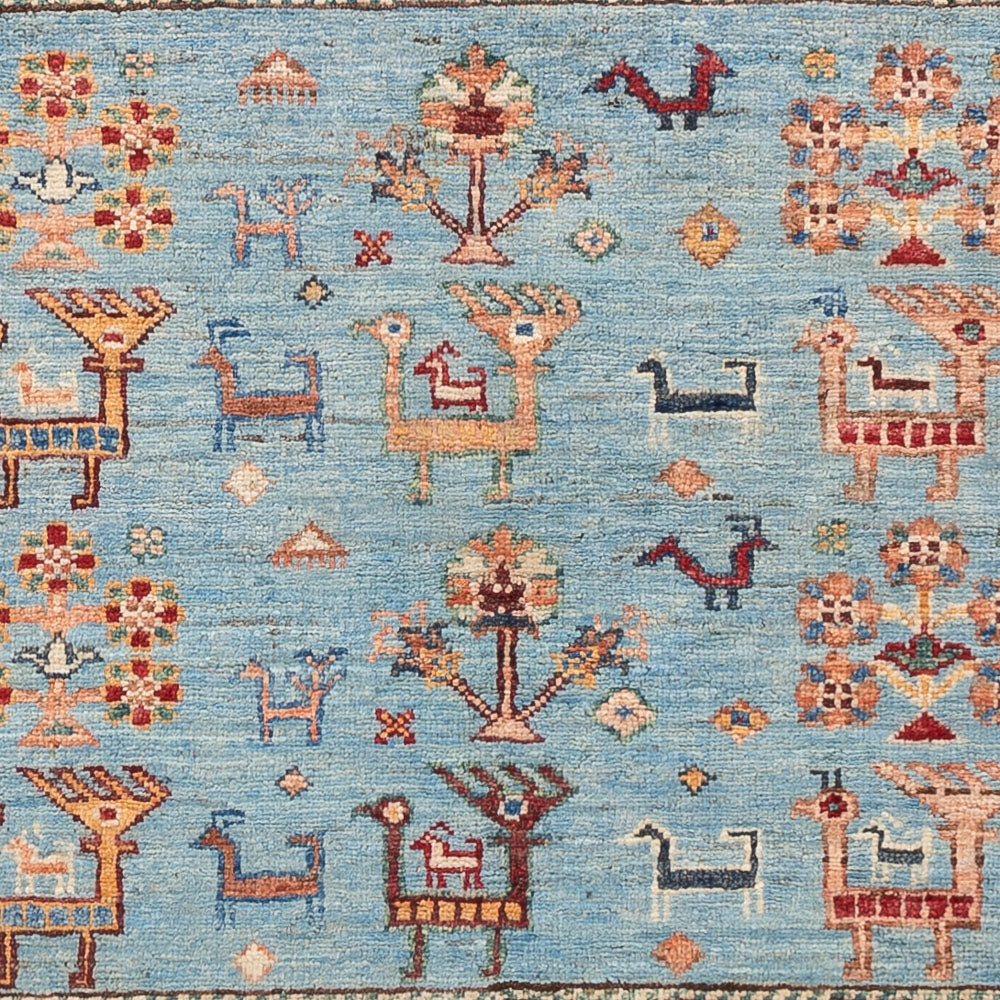 Tapis Ziegler - Ariana - 150 x 101 cm - bleu clair