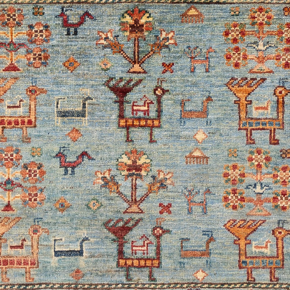 Tapis Ziegler - Ariana - 153 x 105 cm - bleu clair