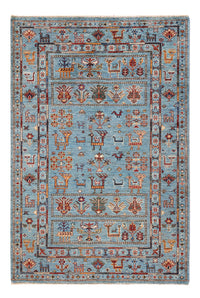 Tapis Ziegler - Ariana - 154 x 102 cm - bleu