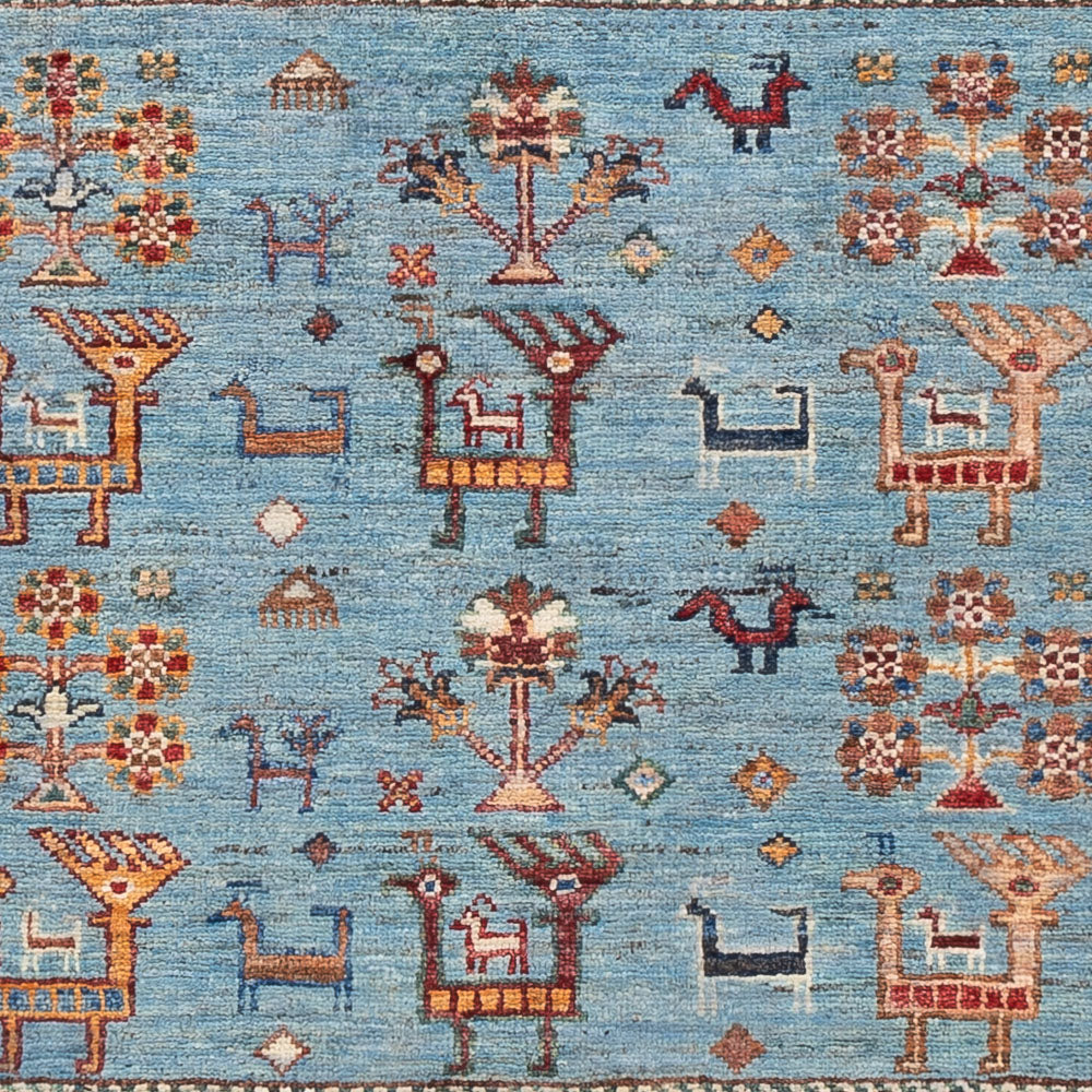 Tapis Ziegler - Ariana - 154 x 102 cm - bleu