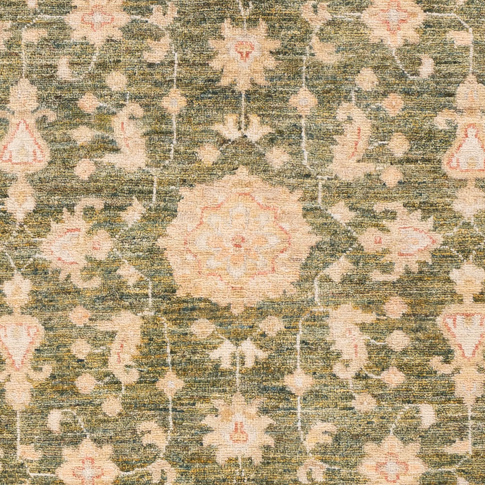 Tapis Ziegler - 146 x 104 cm - vert olive