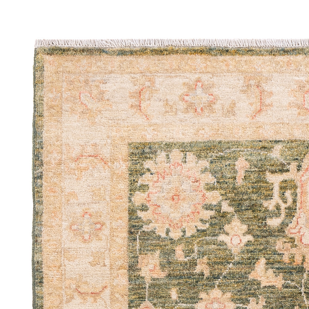 Tapis Ziegler - 146 x 104 cm - vert olive
