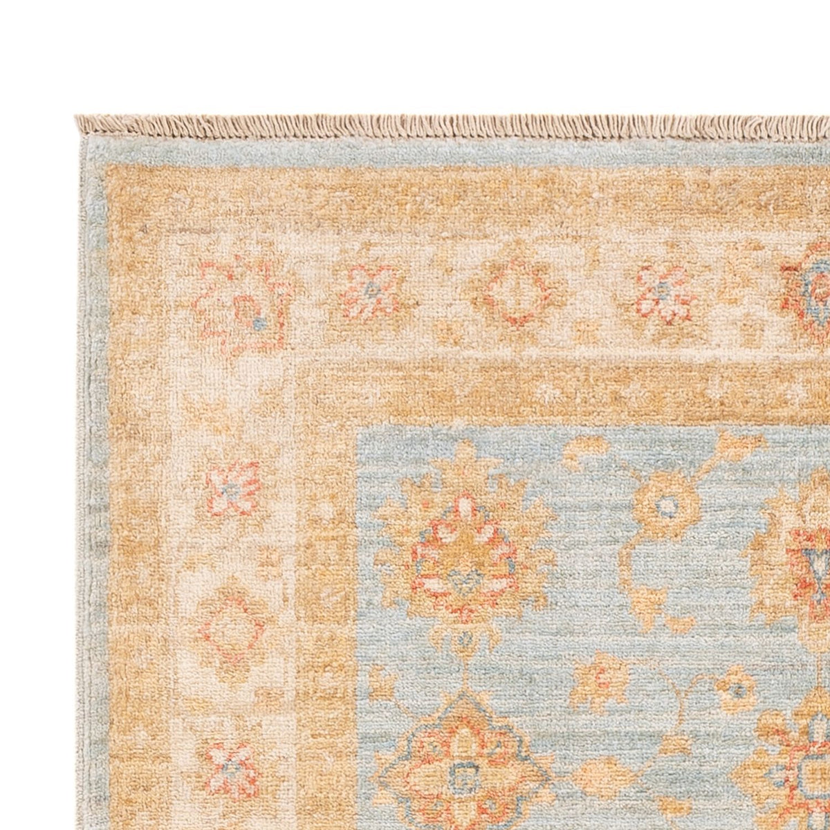 Tapis Ziegler - 151 x 103 cm - bleu clair