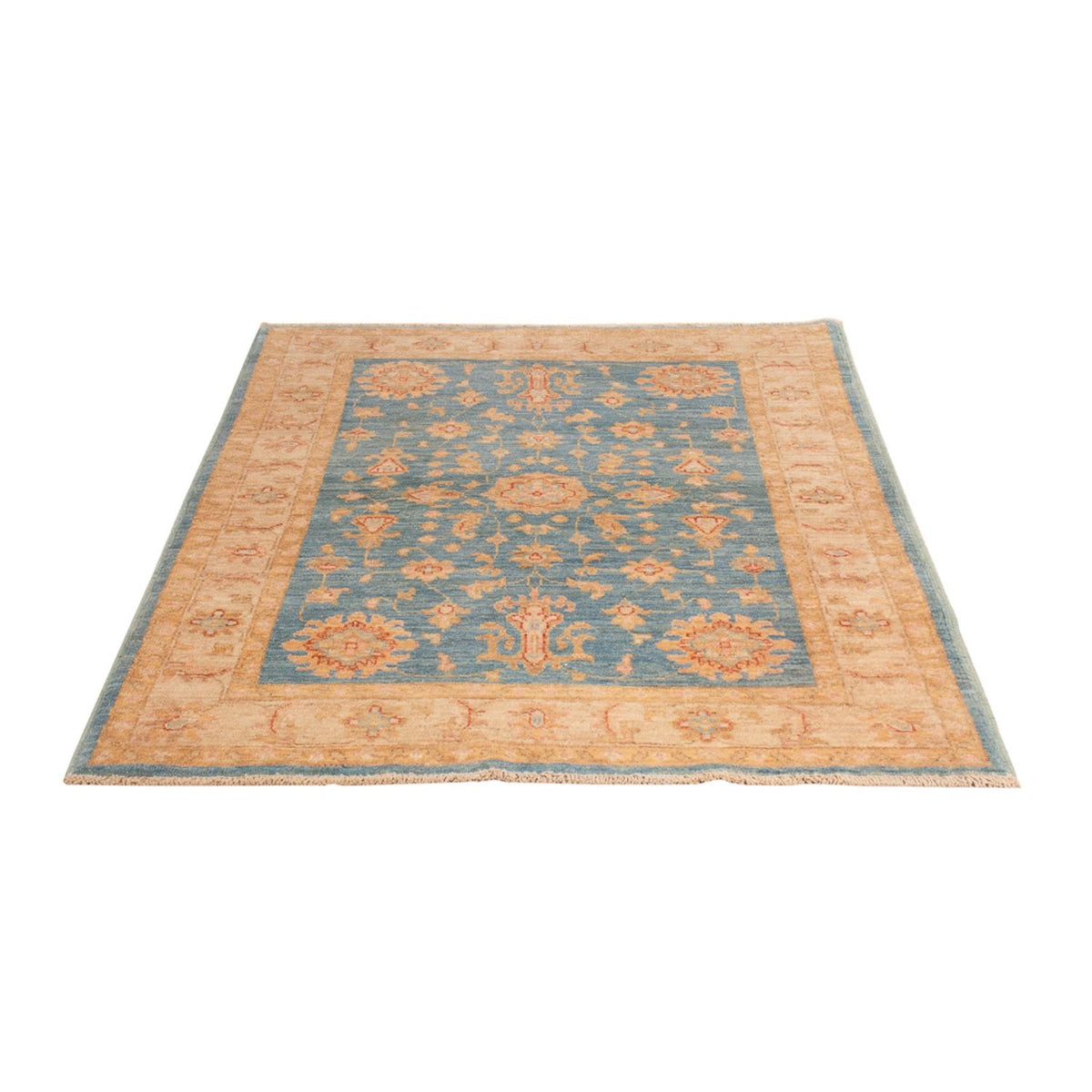 Tapis Ziegler - 153 x 102 cm - bleu