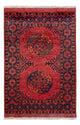 Tapis afghan - 152 x 105 cm - rouge