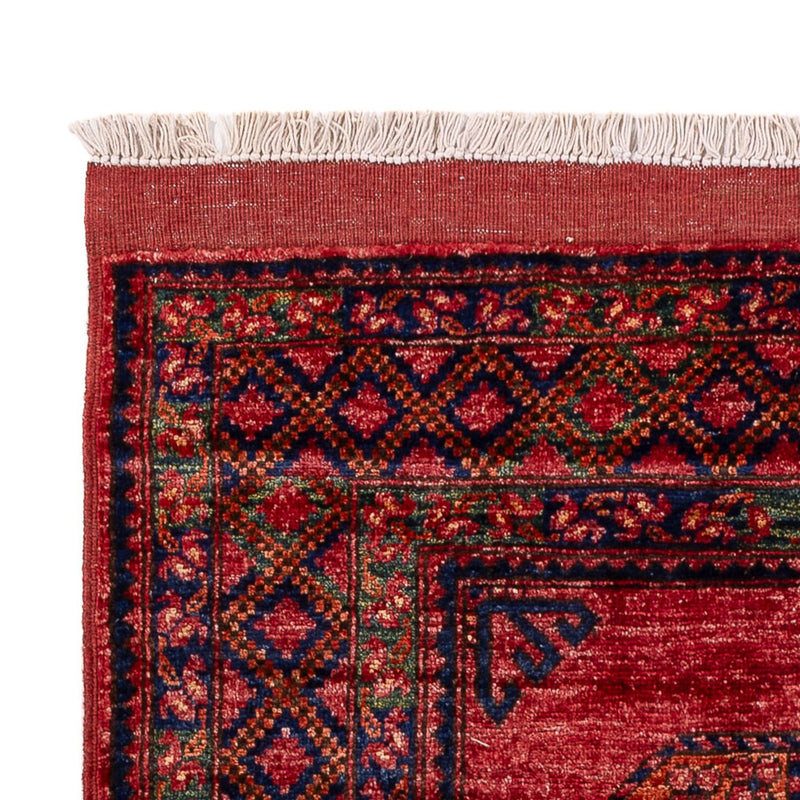 Tapis afghan - 151 x 103 cm - rouge