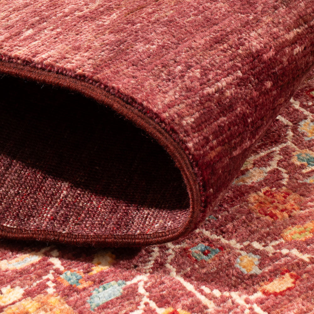 Tapis Ziegler - Ariana - 150 x 103 cm - rouge bordeaux