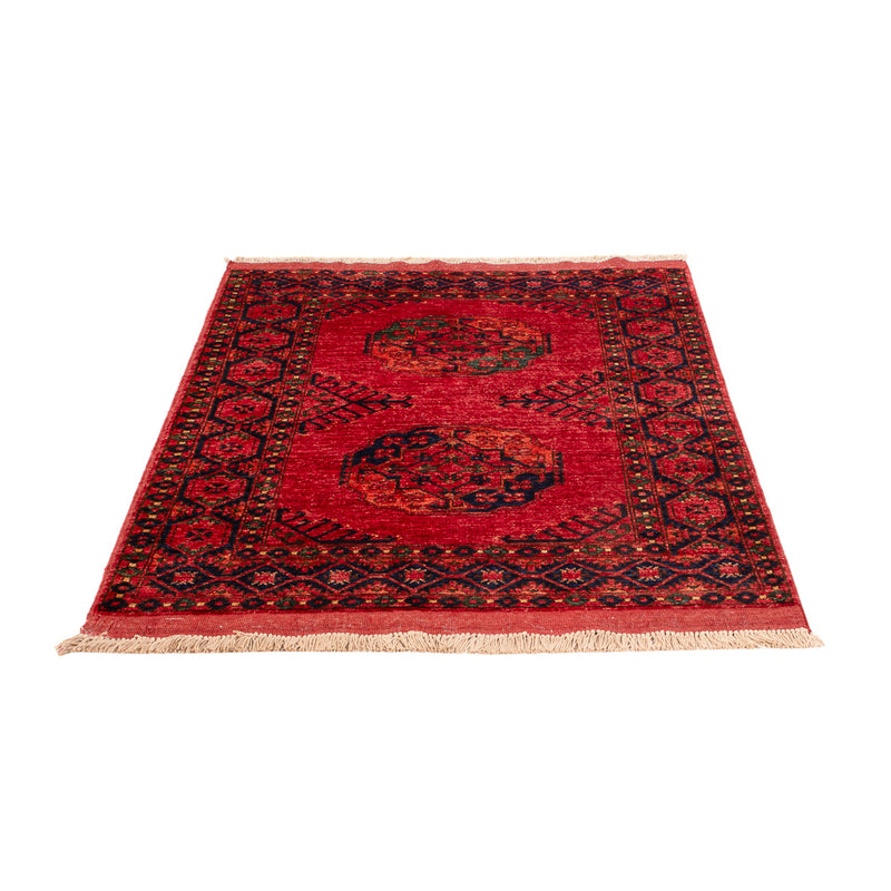 Tapis afghan - 151 x 102 cm - rouge