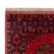 Tapis afghan - 152 x 99 cm - rouge