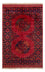 Tapis afghan - 151 x 103 cm - rouge