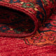 Tapis afghan - 151 x 103 cm - rouge