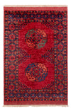 Tapis afghan 102x151cm - Tapis oriental - Rectangle / Rouge / 102 x 151 cm Rectangle