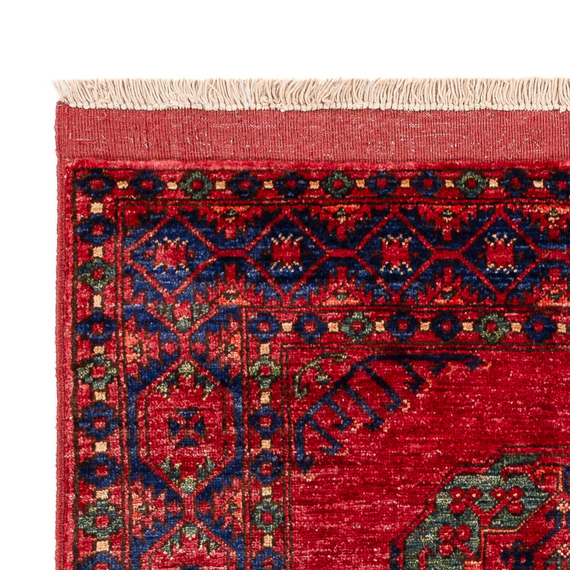 Tapis afghan - 151 x 102 cm - rouge