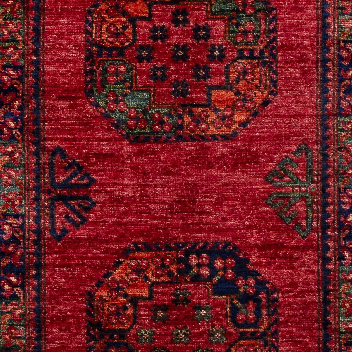 Tapis afghan - 150 x 103 cm - rouge