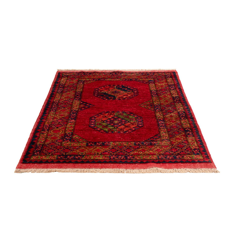 Tapis afghan - 162 x 102 cm - rouge