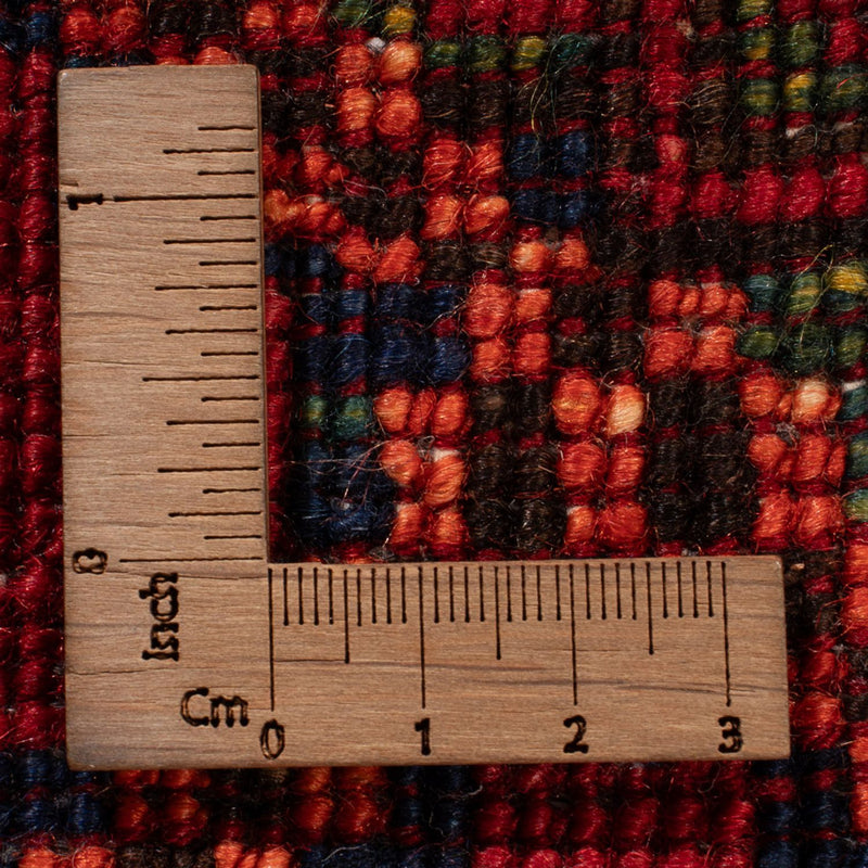 Tapis afghan - 162 x 102 cm - rouge