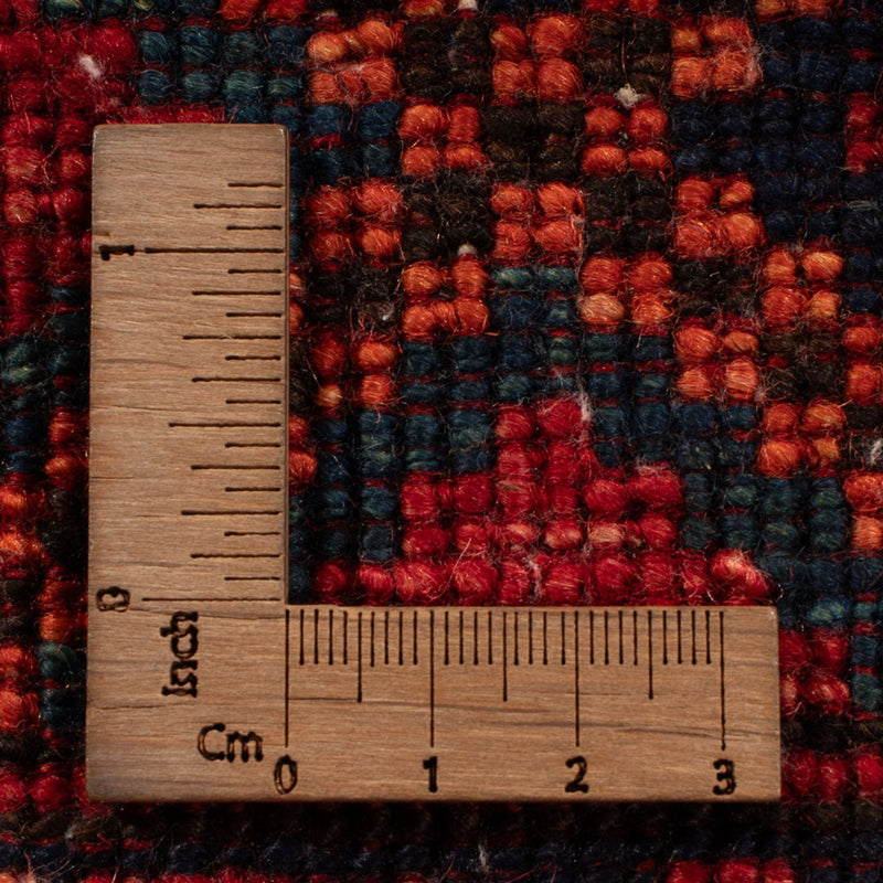 Tapis afghan - 150 x 102 cm - rouge
