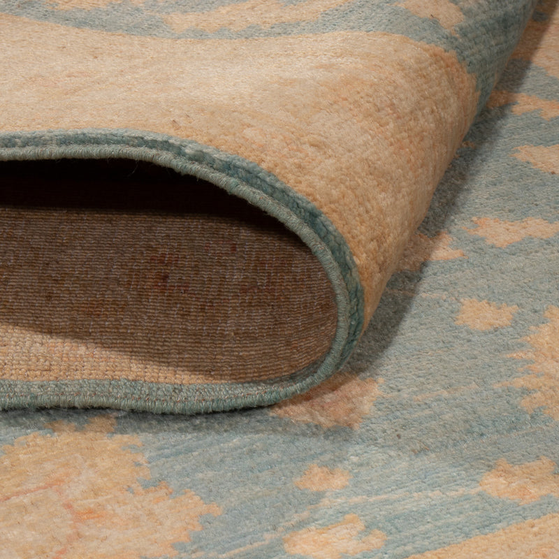 Tapis Ziegler - 157 x 99 cm - bleu