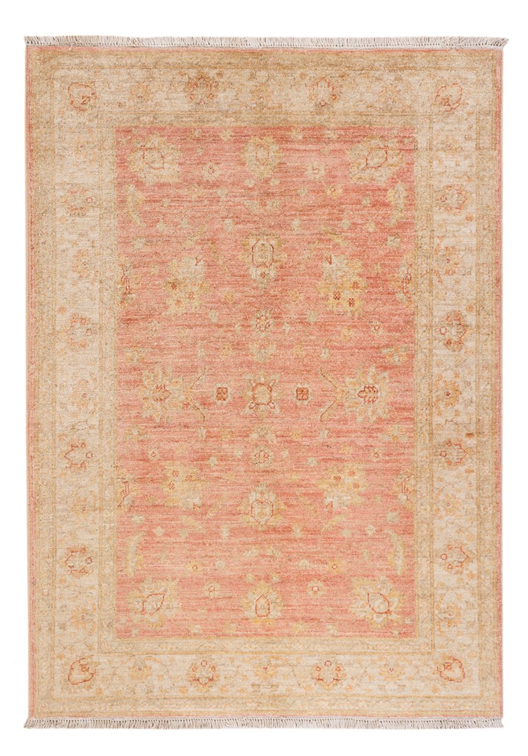 Tapis Ziegler - 151 x 104 cm - rouge clair