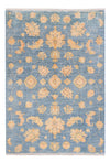 Tapis Ziegler 102x148cm - Tapis oriental - Rectangle / Bleu / 102 x 148 cm Rectangle