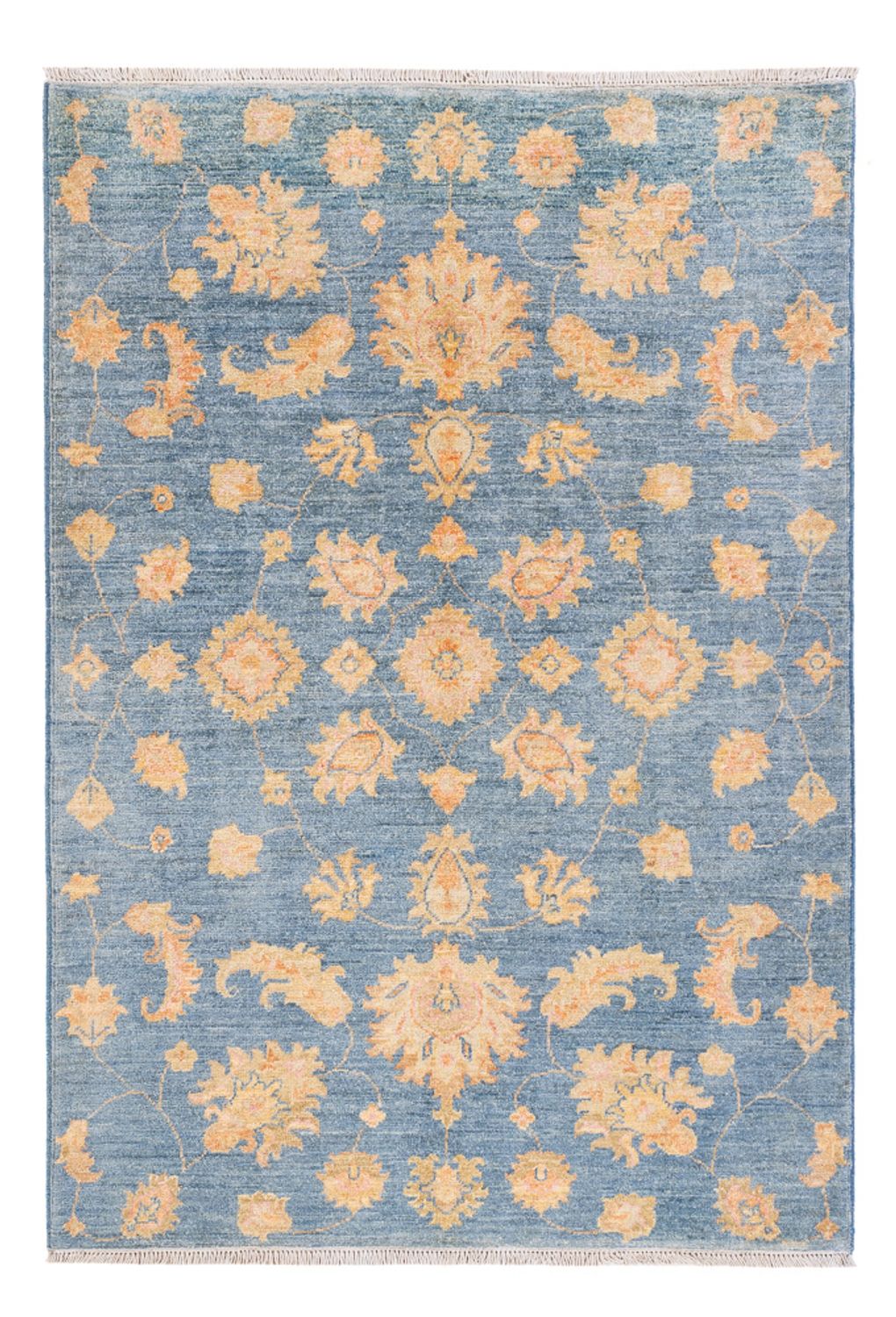 Tapis Ziegler - 148 x 102 cm - bleu