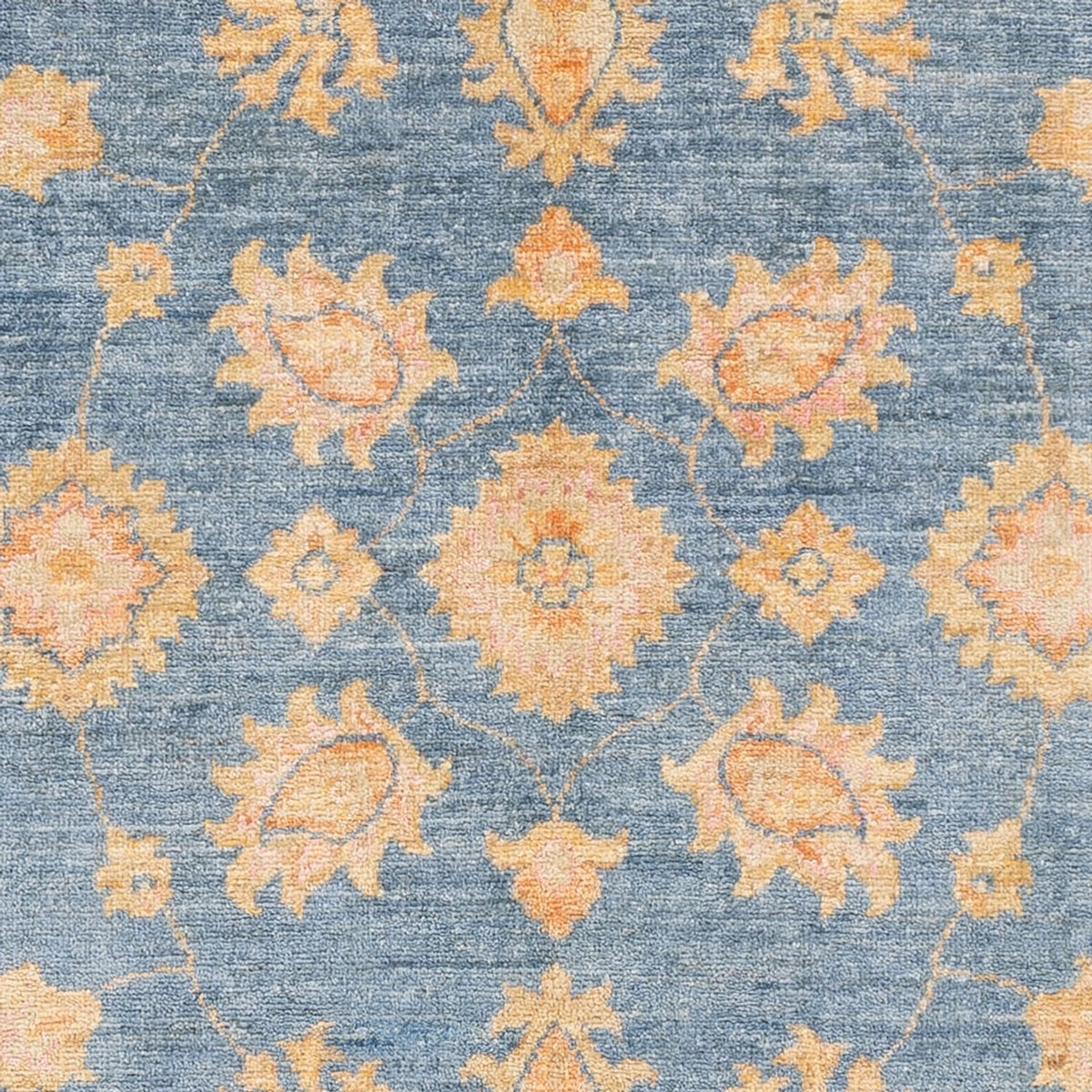 Tapis Ziegler - 148 x 102 cm - bleu