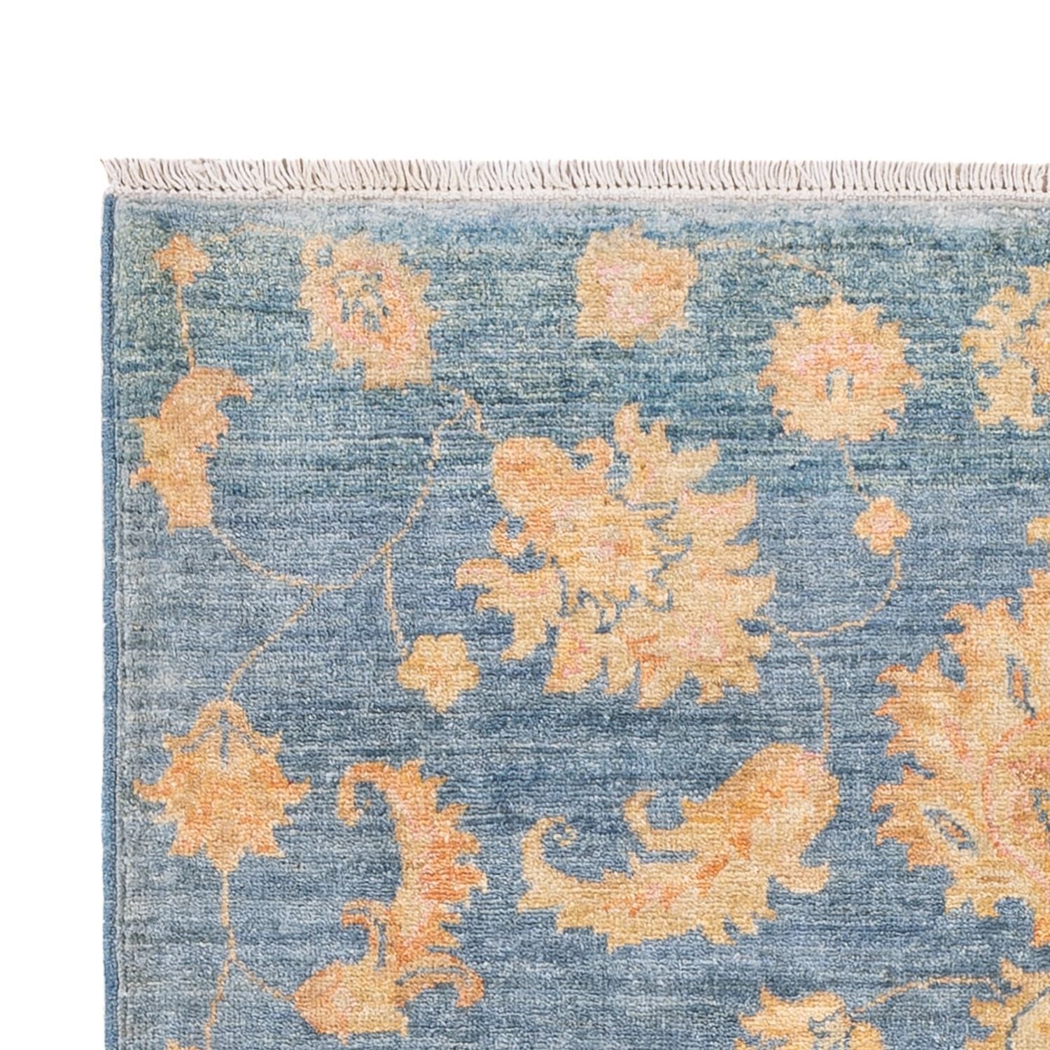 Tapis Ziegler - 148 x 102 cm - bleu